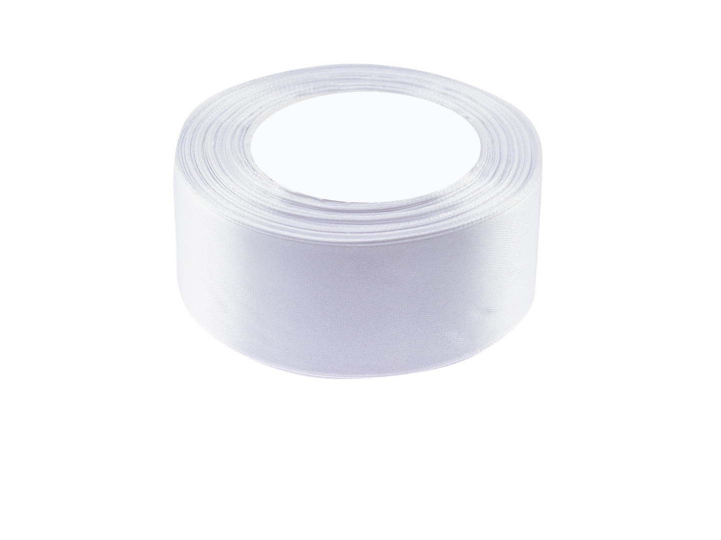 Wstążka satynowa 50mmx32m biały WS50-1 Brewis